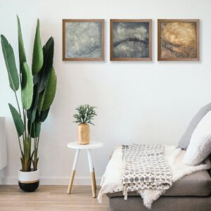 Beneath The Waves - Textured Wall Art Painting