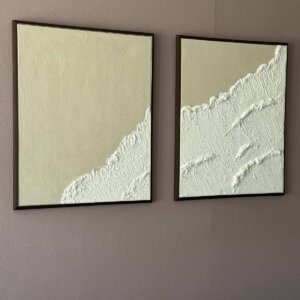 Neutral Seaside - Coastal Canvas Wall Art