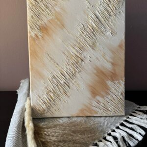 Sunlit Summit - Abstract Canvas Art