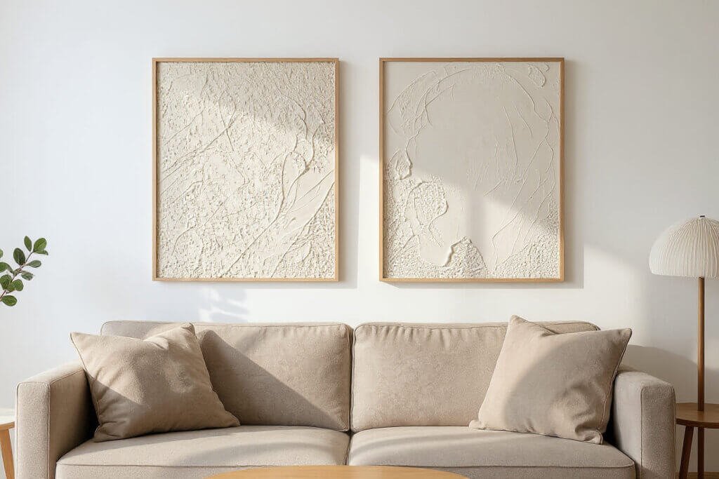 wall art in Different rooms 