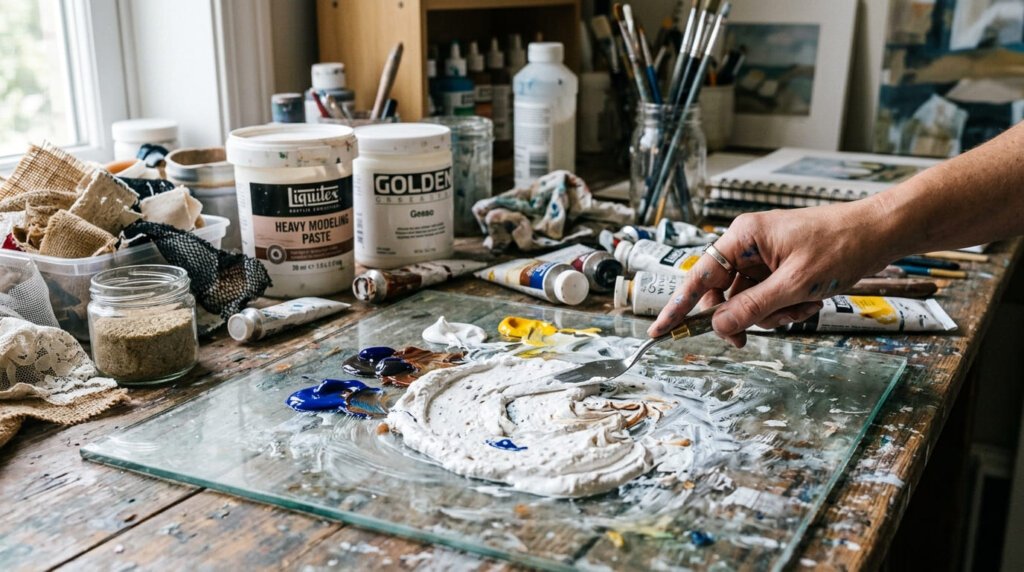 How Artists Build Texture Across Different Mediums
